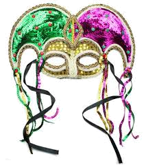 a carnival mask